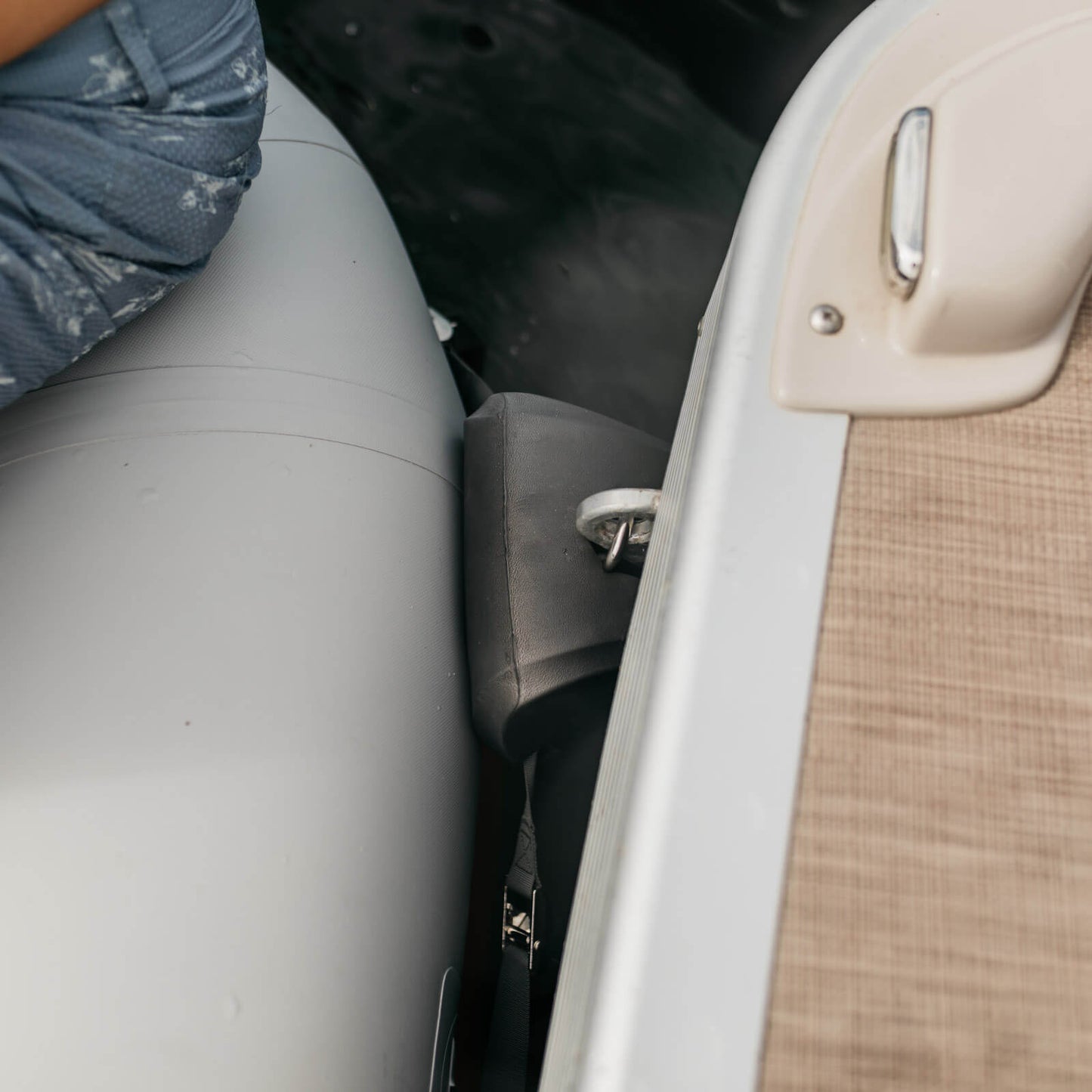 REEF DECK | Inflatable Swim Platform & Lounger | Connects to Pontoon