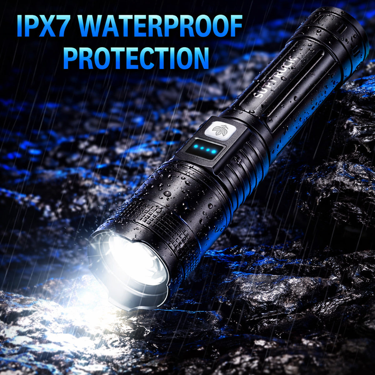 EXCLUSIVE DEAL 70% OFF +🎁 2026 Version Super Bright Ultimate Survival Flashlight |2M+ SOLD🏆80X Brighter Beam|120-Hour Battery |Advanced COB LEDs
