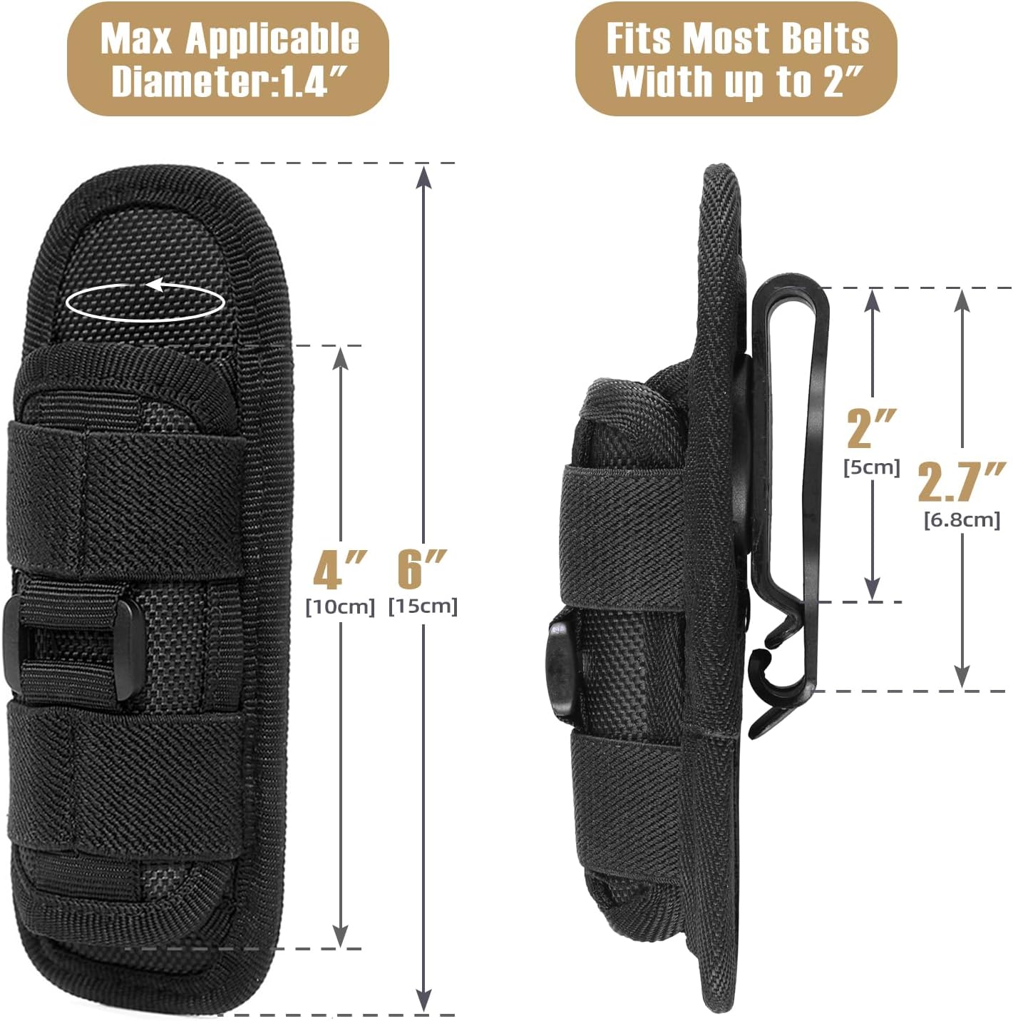 Flashlight Pouch Holster