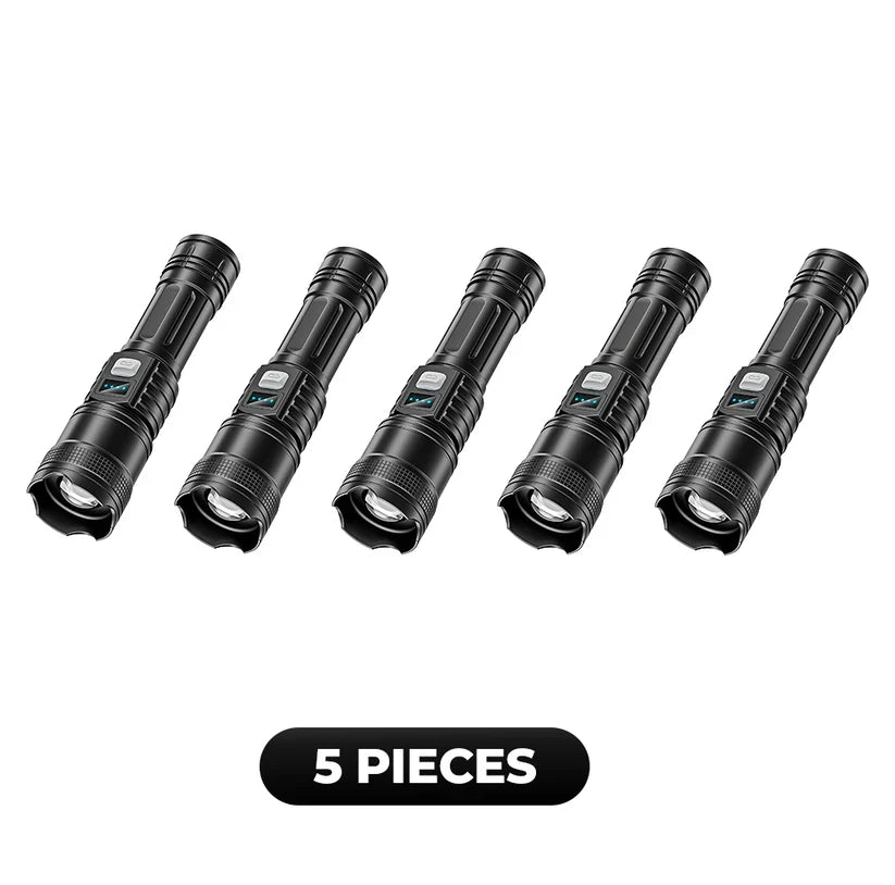 EXCLUSIVE DEAL 70% OFF +🎁 2026 Version Super Bright Ultimate Survival Flashlight |2M+ SOLD🏆80X Brighter Beam|120-Hour Battery |Advanced COB LEDs