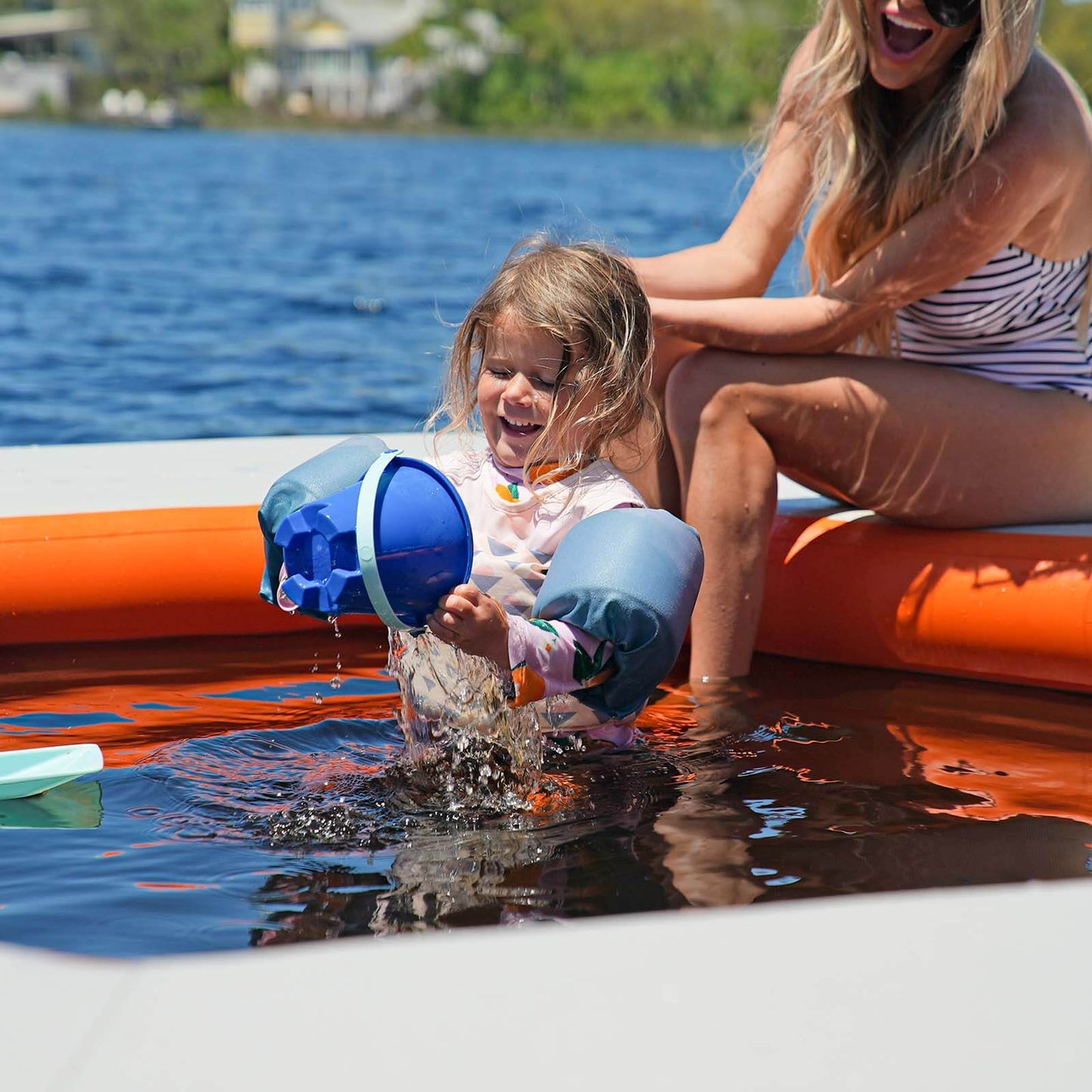 Floating Splash Pool | Heavy-Duty Interior Mesh