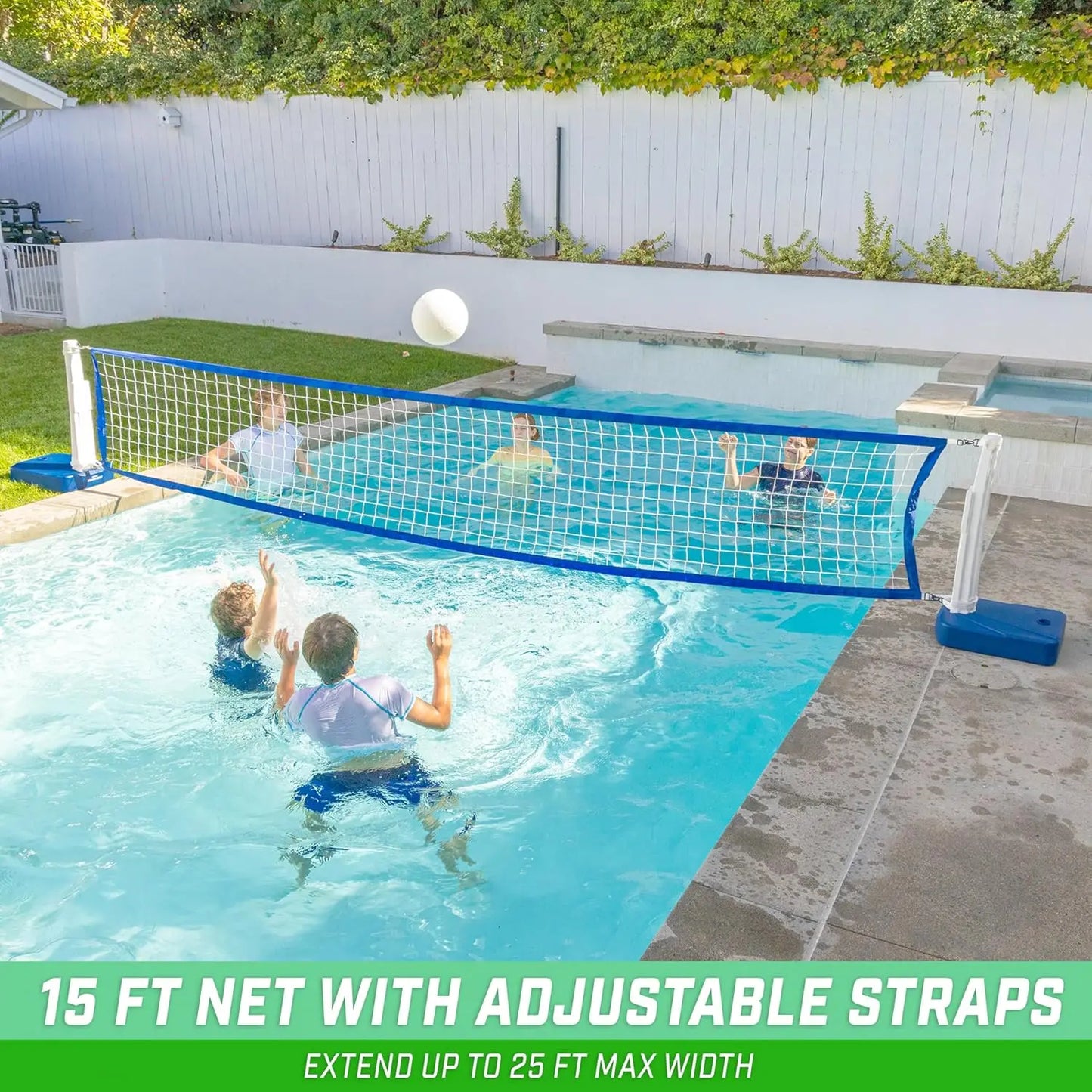 Basketball Hoop & Volleyball Net