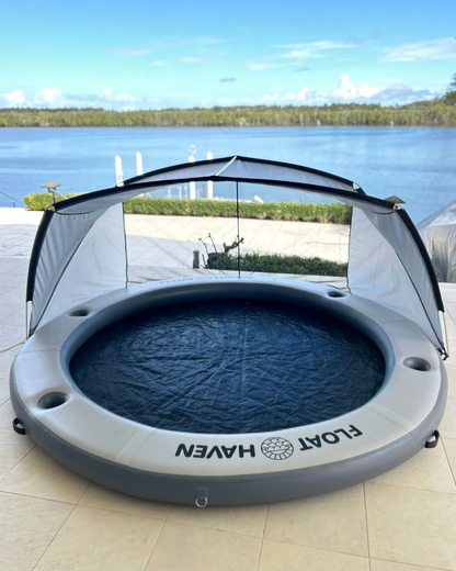 Portable Shade for the Floating Island