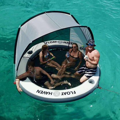 Portable Shade for the Floating Island
