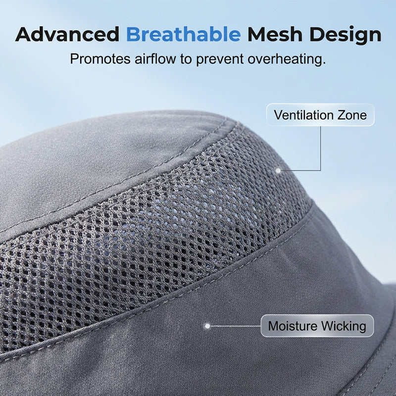 SUMMER SALE 50% OFF ✨ Breathable Fisherman Hat with Solar Fan