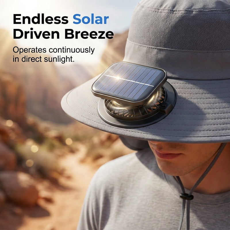 SUMMER SALE 50% OFF ✨ Breathable Fisherman Hat with Solar Fan