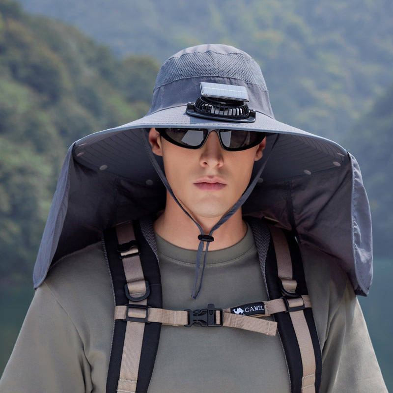 SUMMER SALE 50% OFF ✨ Breathable Fisherman Hat with Solar Fan