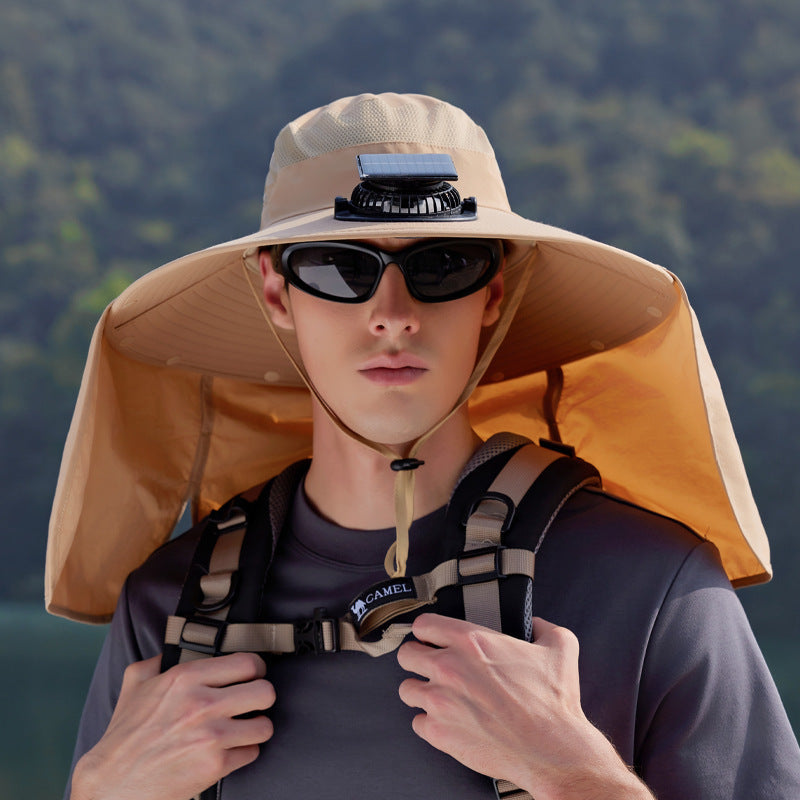 SUMMER SALE 50% OFF ✨ Breathable Fisherman Hat with Solar Fan