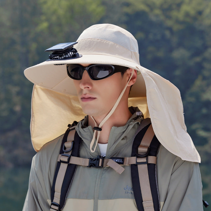 SUMMER SALE 50% OFF ✨ Breathable Fisherman Hat with Solar Fan