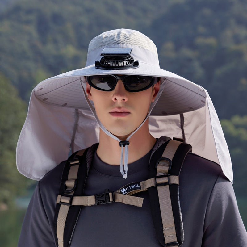 SUMMER SALE 50% OFF ✨ Breathable Fisherman Hat with Solar Fan